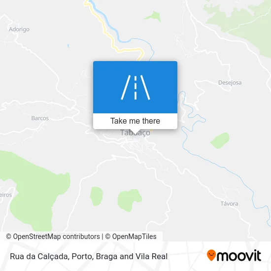 Rua da Calçada map