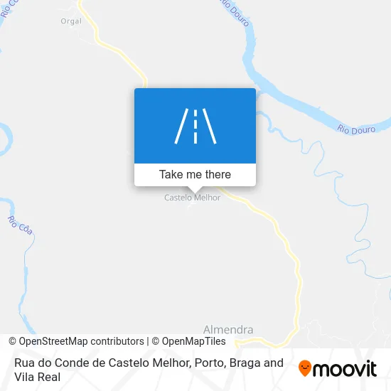 Rua do Conde de Castelo Melhor map