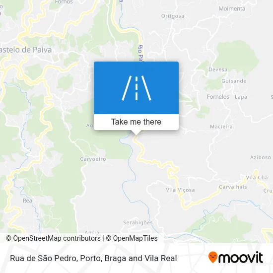 Rua de São Pedro map