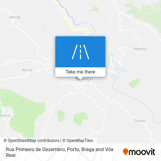 Rua Primeiro de Dezembro map