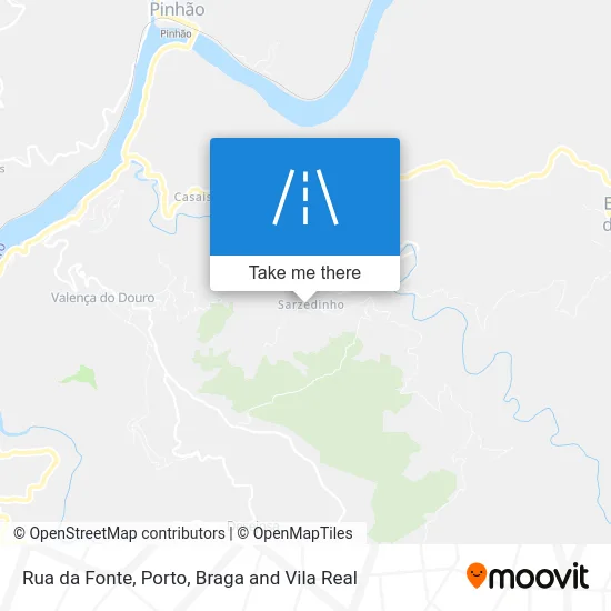 Rua da Fonte map