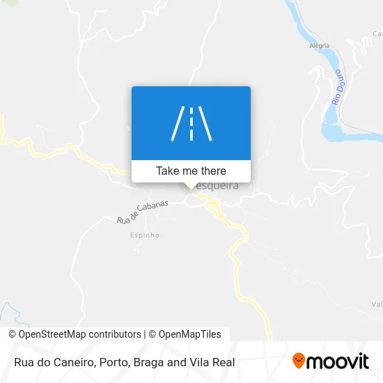Rua do Caneiro map