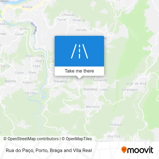 Rua do Paço map