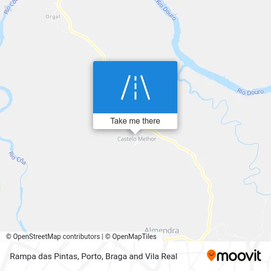 Rampa das Pintas map