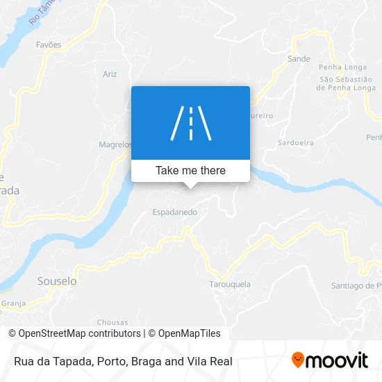 Rua da Tapada map