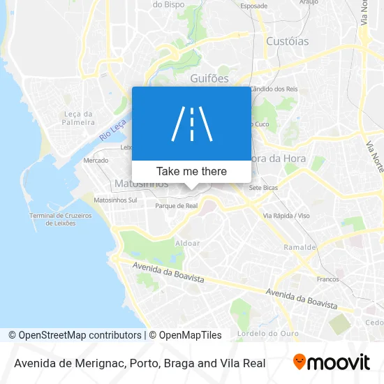 Avenida de Merignac map