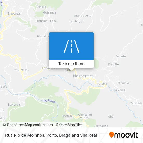 Rua Rio de Moinhos map