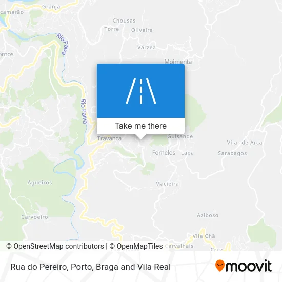 Rua do Pereiro map