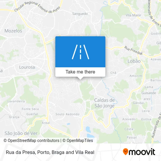 Rua da Presa map