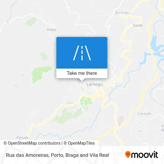 Rua das Amoreiras map