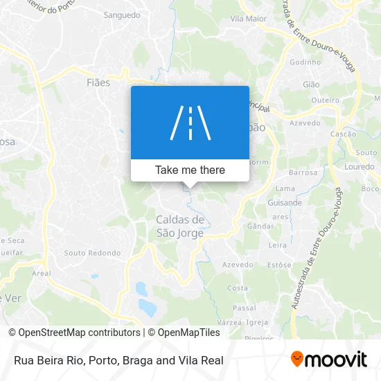 Rua Beira Rio map