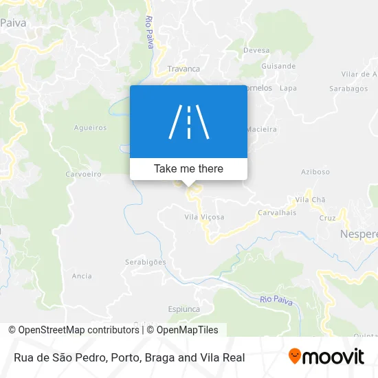 Rua de São Pedro map