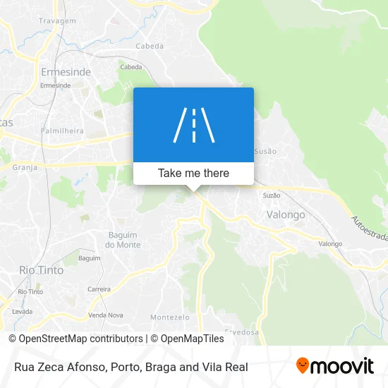 Rua Zeca Afonso map