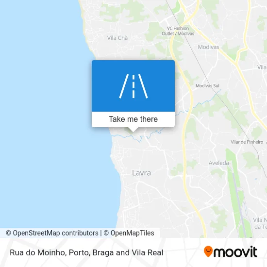 Rua do Moinho map