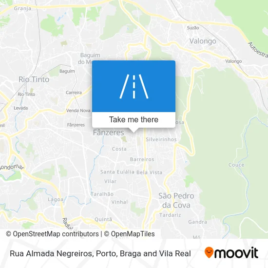 Rua Almada Negreiros map