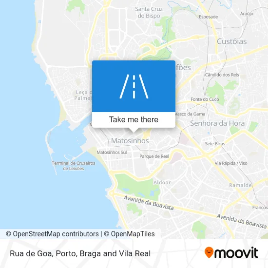 Rua de Goa map