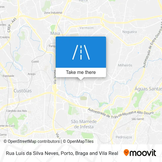Rua Luís da Silva Neves map