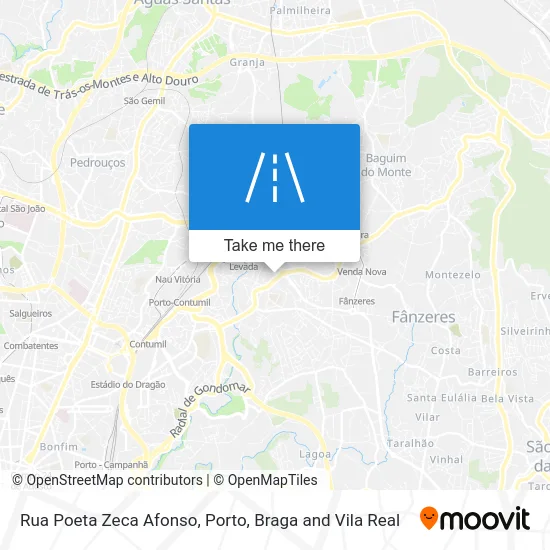 Rua Poeta Zeca Afonso map