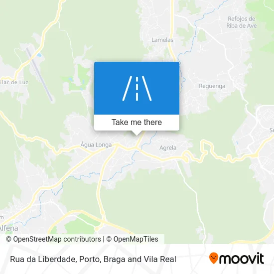 Rua da Liberdade map