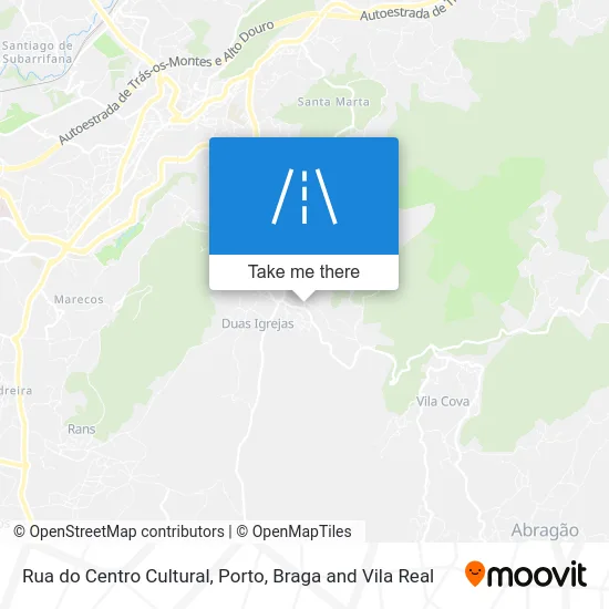 Rua do Centro Cultural map