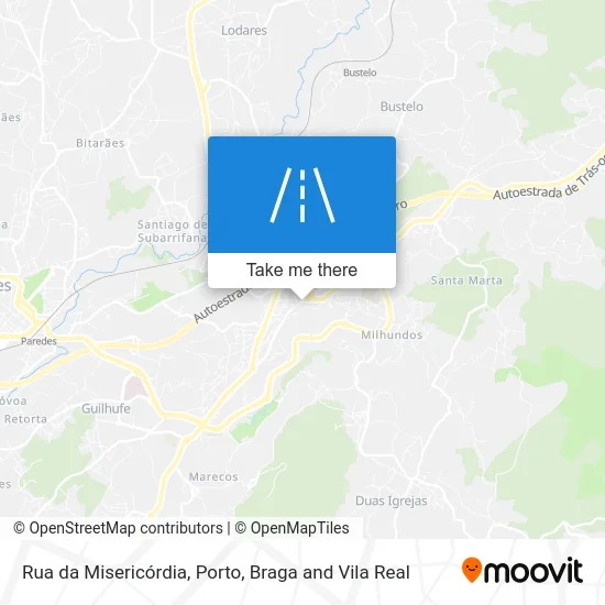 Rua da Misericórdia map