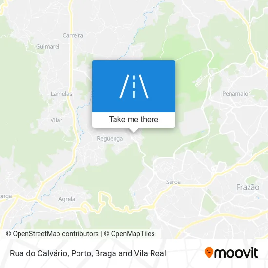Rua do Calvário map