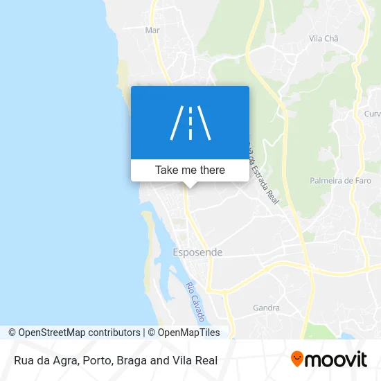 Rua da Agra map