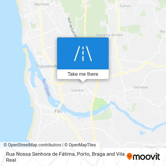 Rua Nossa Senhora de Fátima map