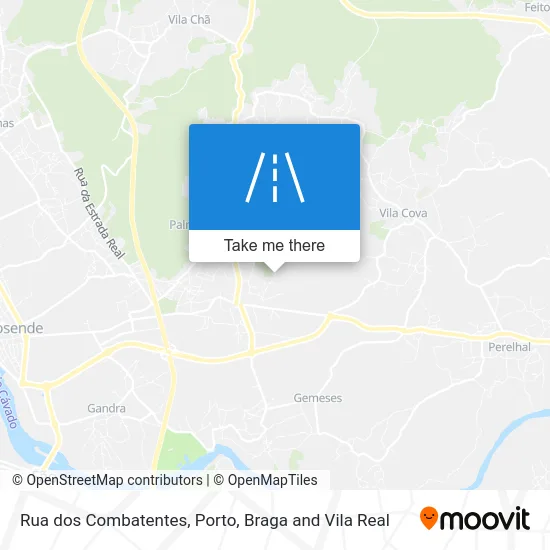 Rua dos Combatentes map