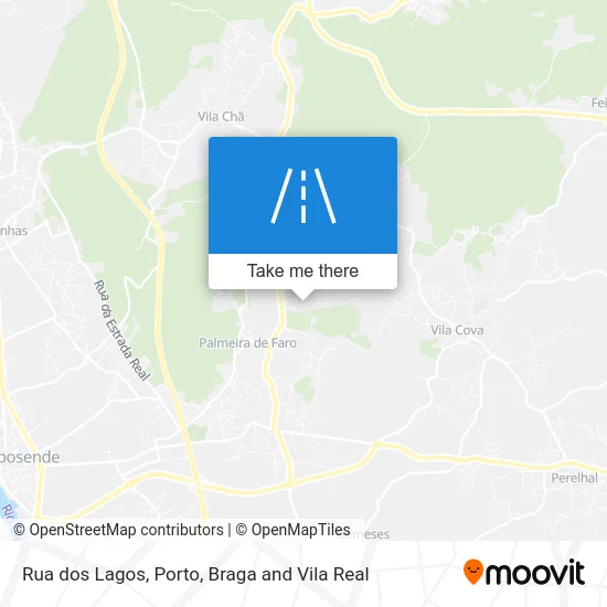 Rua dos Lagos map