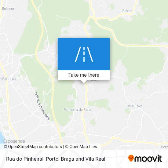 Rua do Pinheiral map