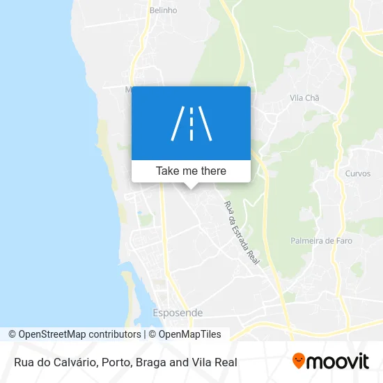 Rua do Calvário map