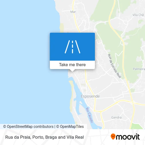 Rua da Praia map
