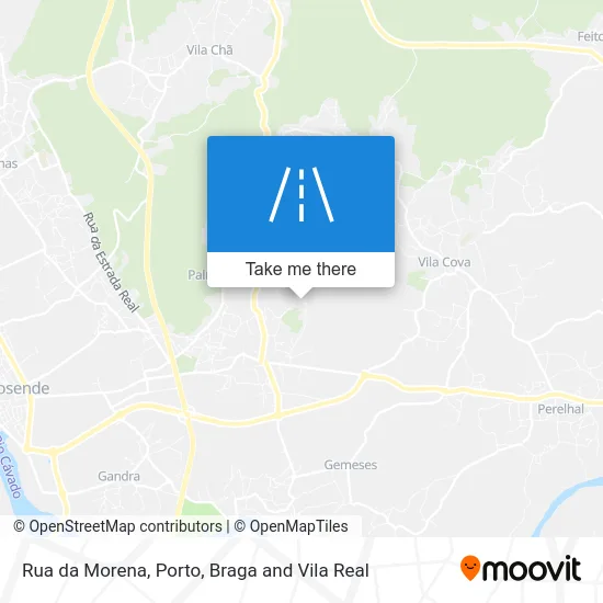 Rua da Morena map