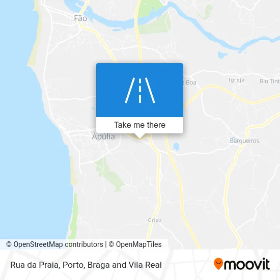 Rua da Praia map