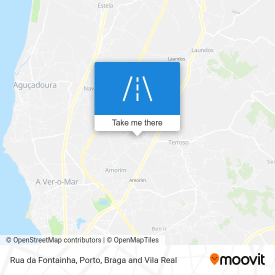 Rua da Fontainha map