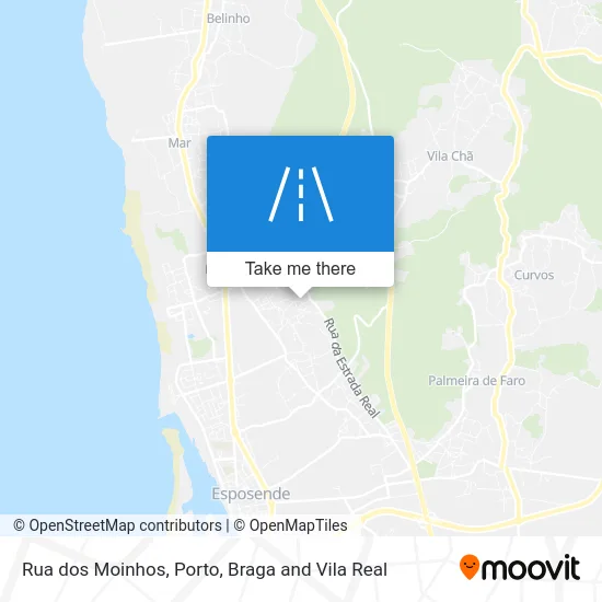 Rua dos Moinhos map
