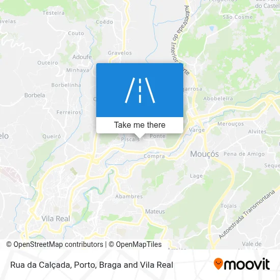 Rua da Calçada map