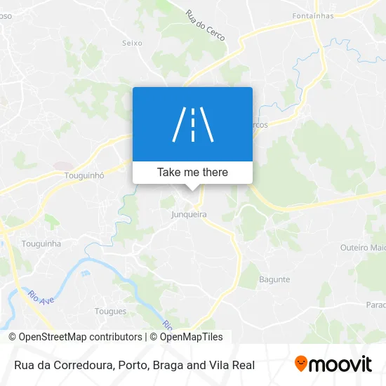 Rua da Corredoura map