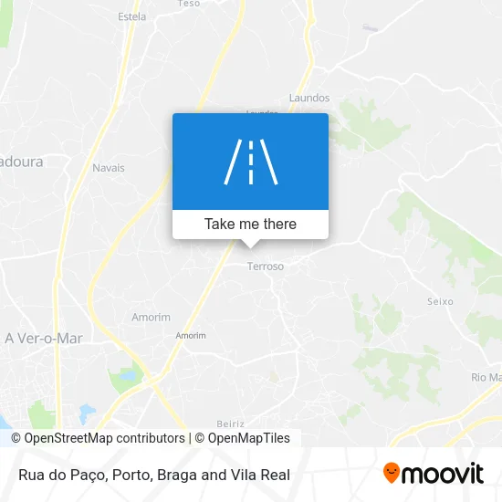 Rua do Paço map