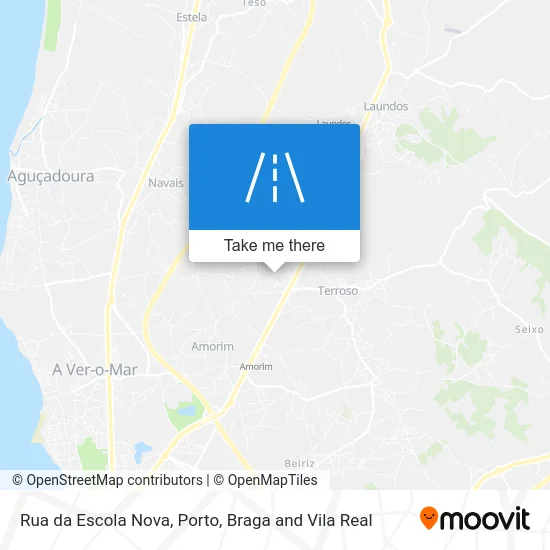Rua da Escola Nova map