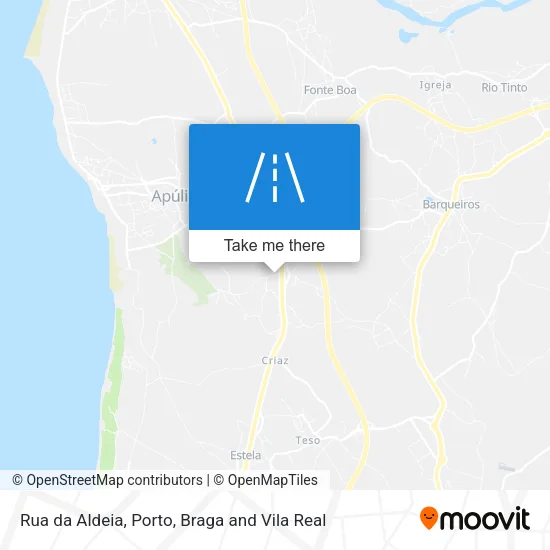 Rua da Aldeia map