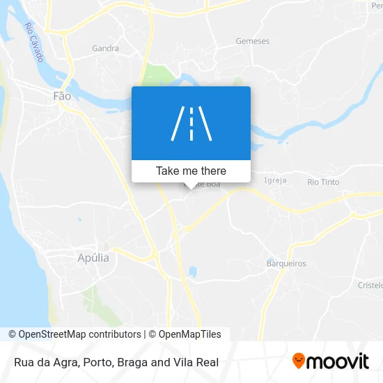 Rua da Agra map