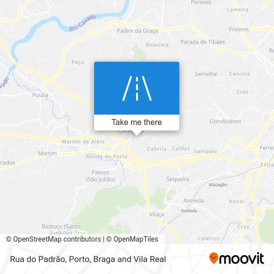 Rua do Padrão map