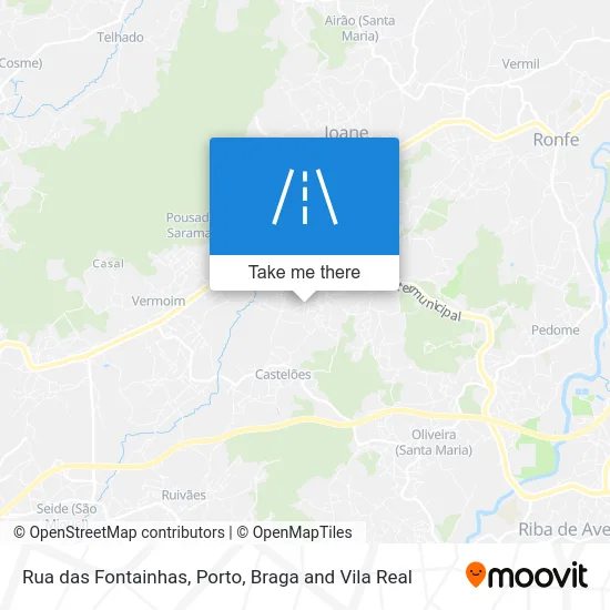 Rua das Fontainhas map