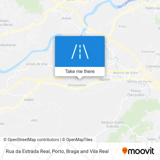 Rua da Estrada Real map