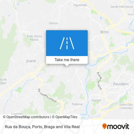 Rua da Bouça map