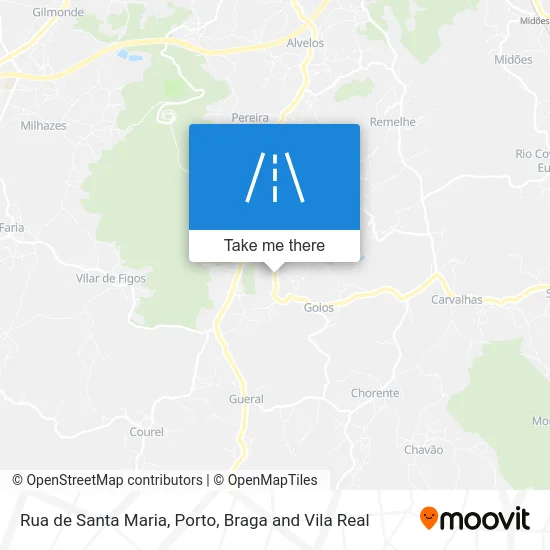 Rua de Santa Maria map