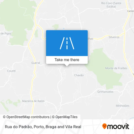 Rua do Padrão map