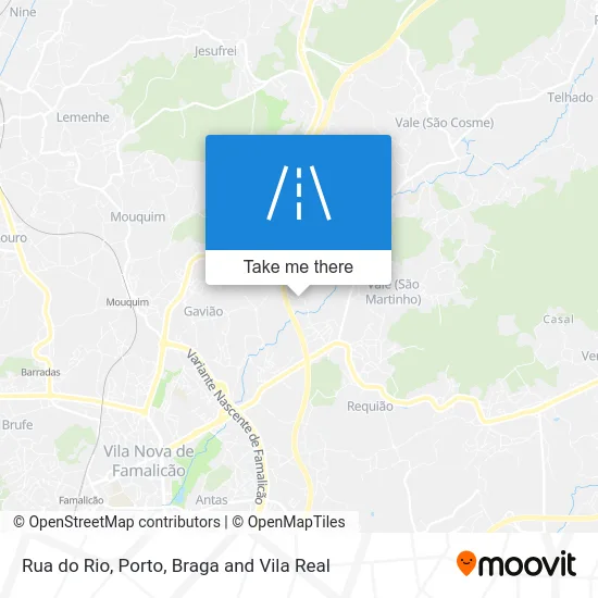 Rua do Rio map